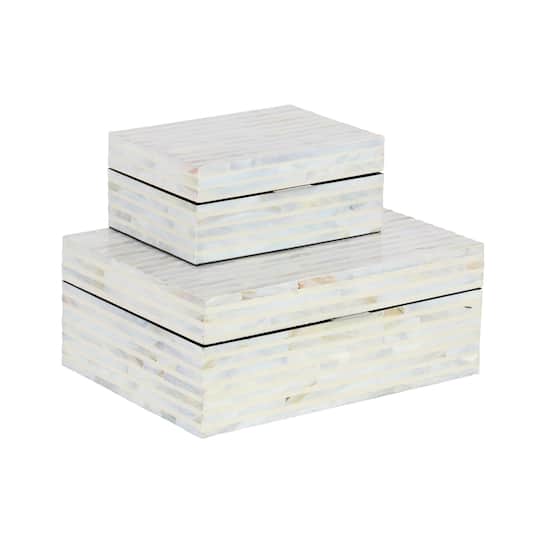 White Shell Coastal Box Set